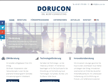 Tablet Screenshot of dorucon.de